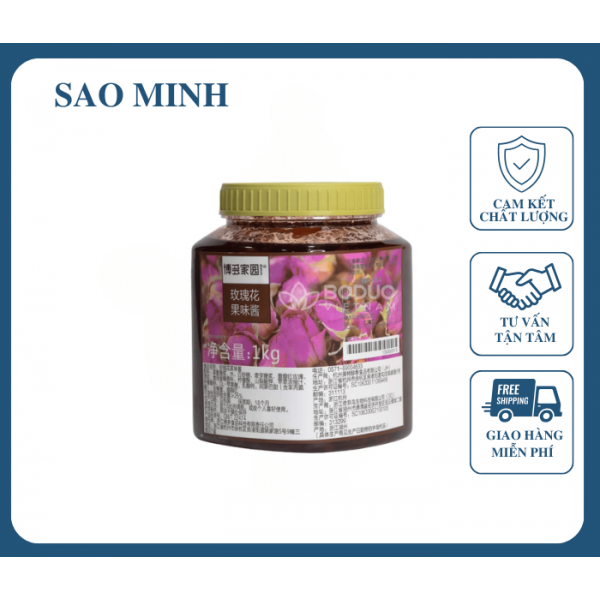 Mứt Hoa Hồng Boduo 1KG